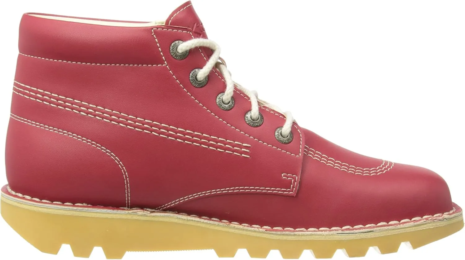Kickers Unisex's Vegan Kick Hi Classic Ankle Boots | Plant Based Material | Extra Comfortable | Added Durability | Premium Quality Ve