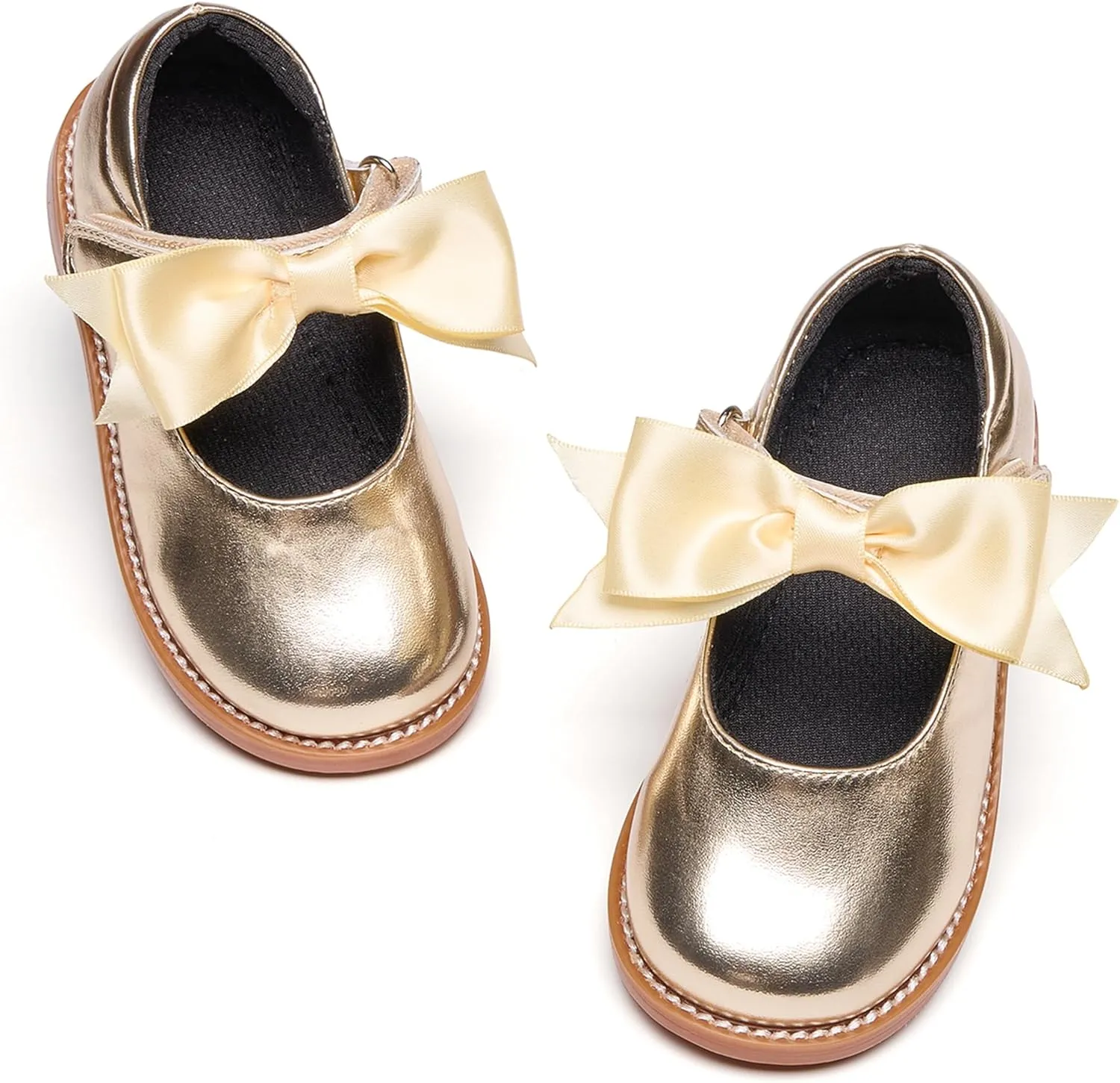 Kiderence Toddler Little Girl Mary Jane Dress Shoes School Oxford for Girls Flats