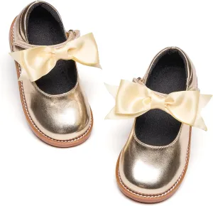 Kiderence Toddler Little Girl Mary Jane Dress Shoes School Oxford for Girls Flats