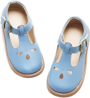 Kiderence Toddler Little Girls Mary Jane Dress Shoes School Oxford for Girls Flats