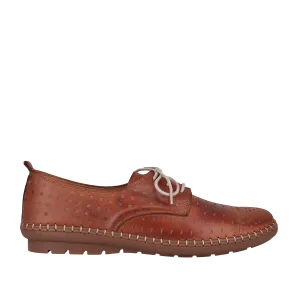 KROOT TURKISH LEATHER TRAINER || DARK TAN