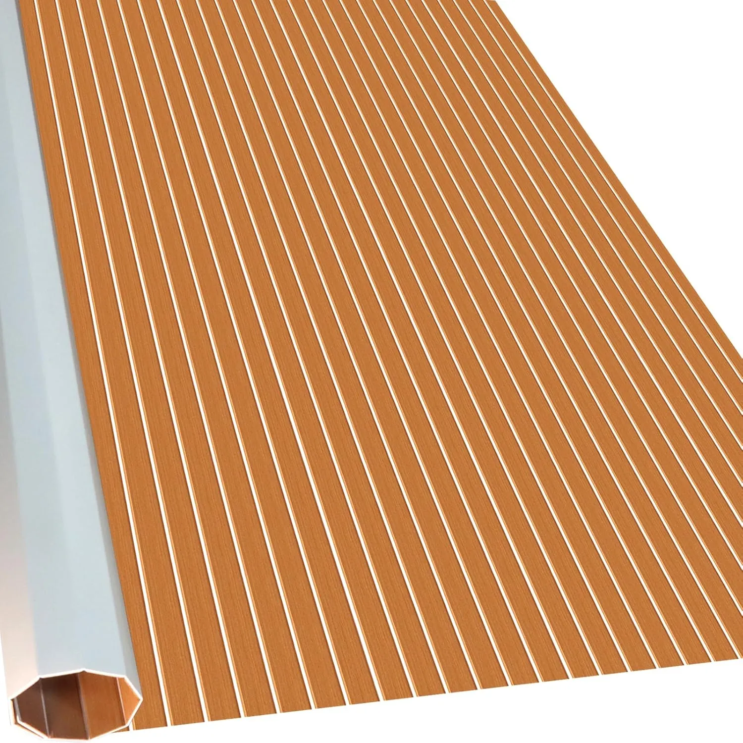 KXKZREN Large Size Faux Teak Boat Flooring 7.87'x7.87' / 5.9'x7.87' EVA Foam Marine Boat Decking Floor Self-Adhesive Flooring Sheet for Boats Yacht Pontoon Motorboat Swim Platform