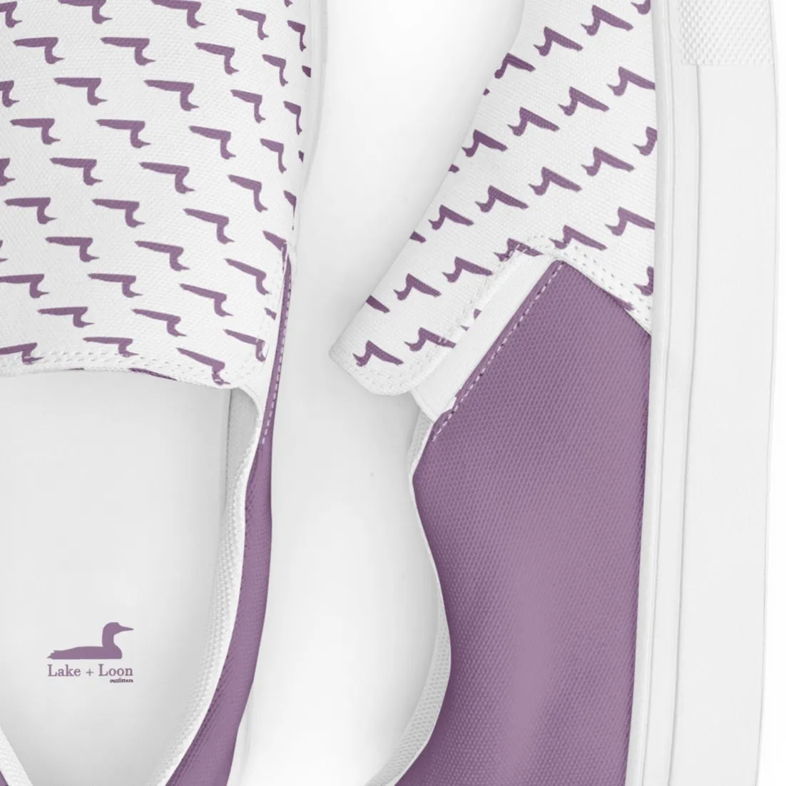 Lake   Loon Signature Women's Slip-On Canvas Dock Shoes