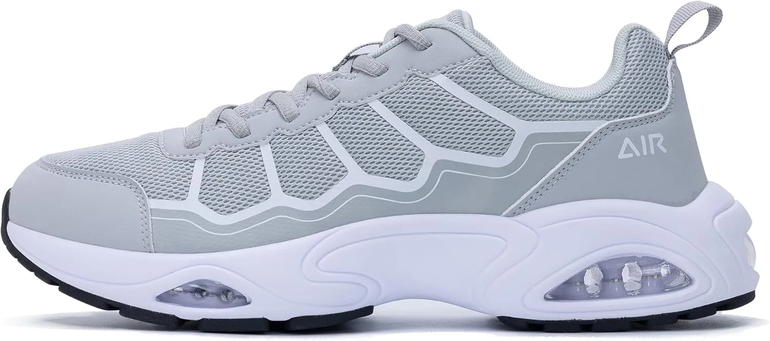 Mens Air Running Shoes Tennis Breathable Athletic Sneakers Lightweight Sport Fitness Workout Gym Jogging Walking Shoes