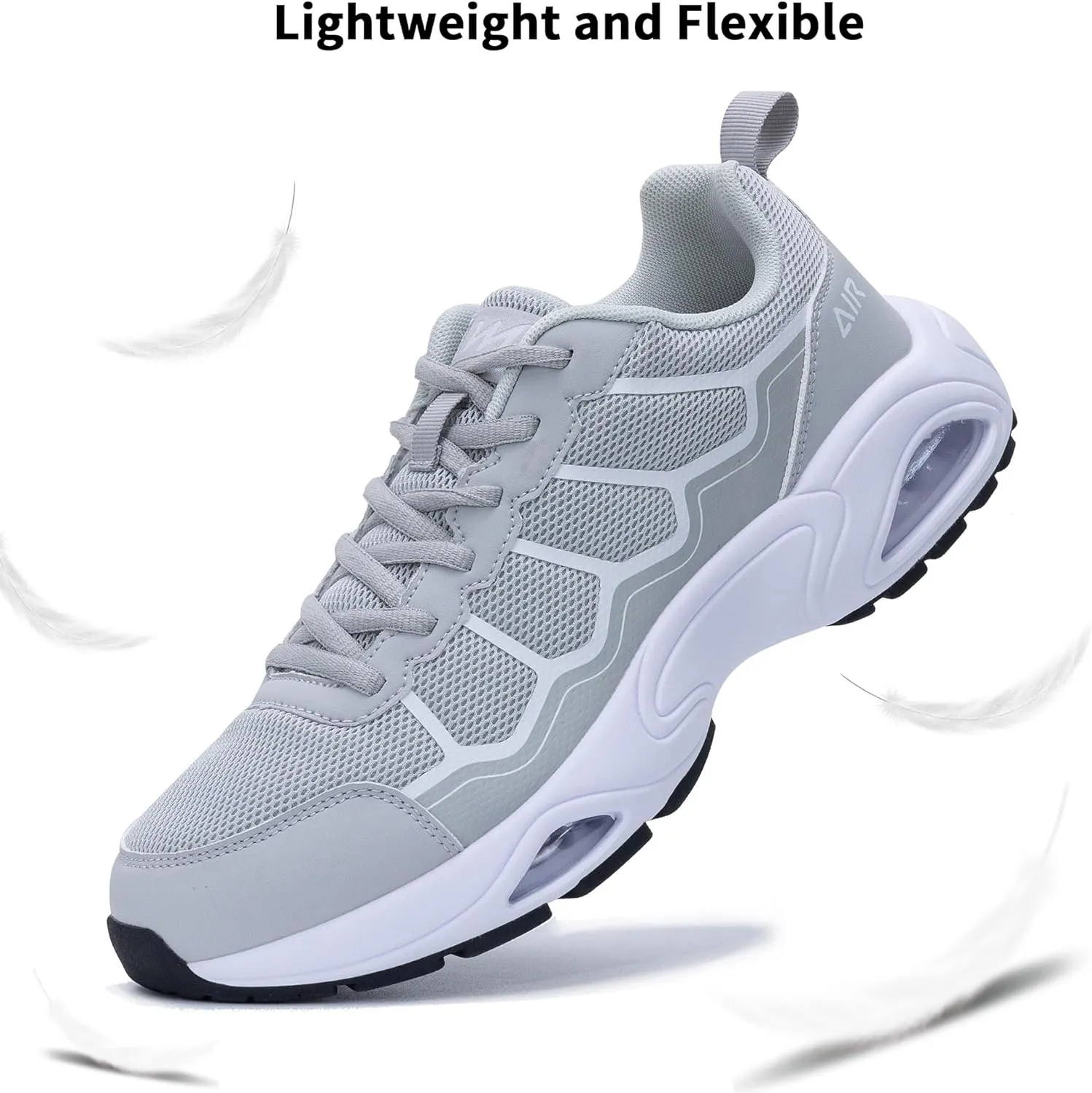 Mens Air Running Shoes Tennis Breathable Athletic Sneakers Lightweight Sport Fitness Workout Gym Jogging Walking Shoes