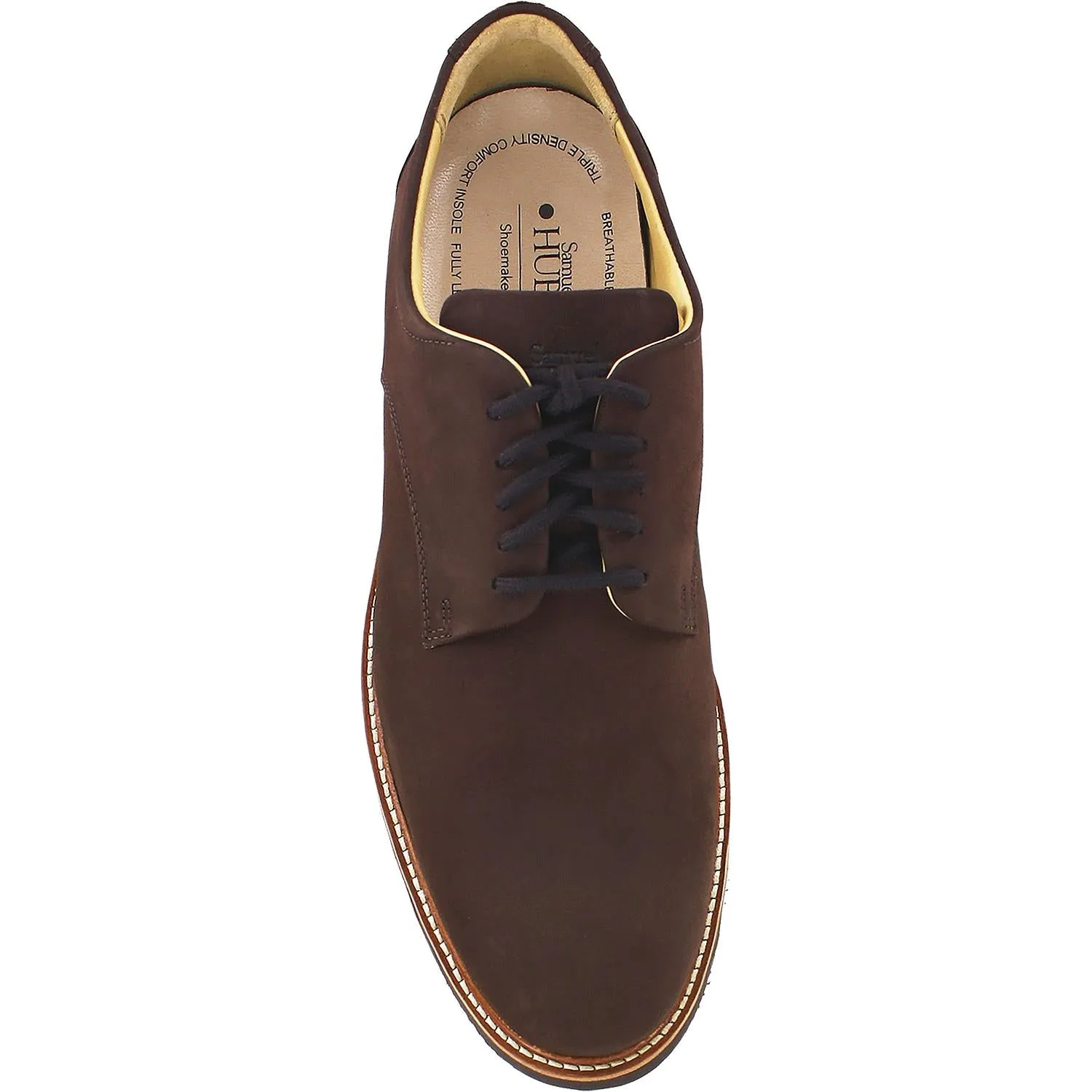 Men's Samuel Hubbard Bucks Dark Brown Nubuck