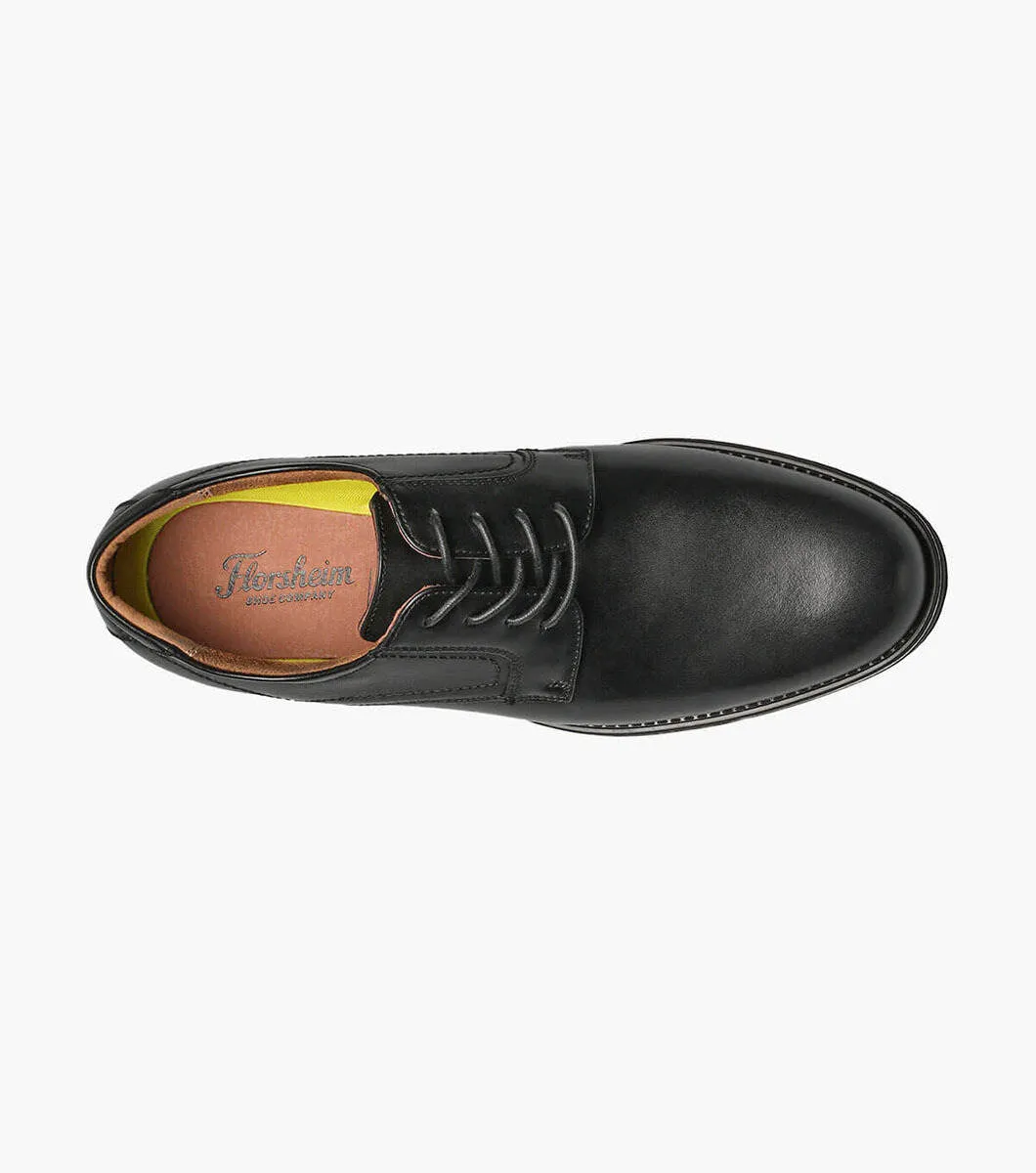 Midtown Plain Toe Oxford -Black | Florsheim