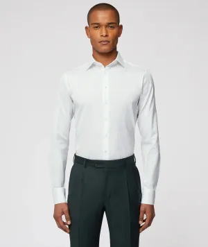 Natural Stretch Oxford White Shirt