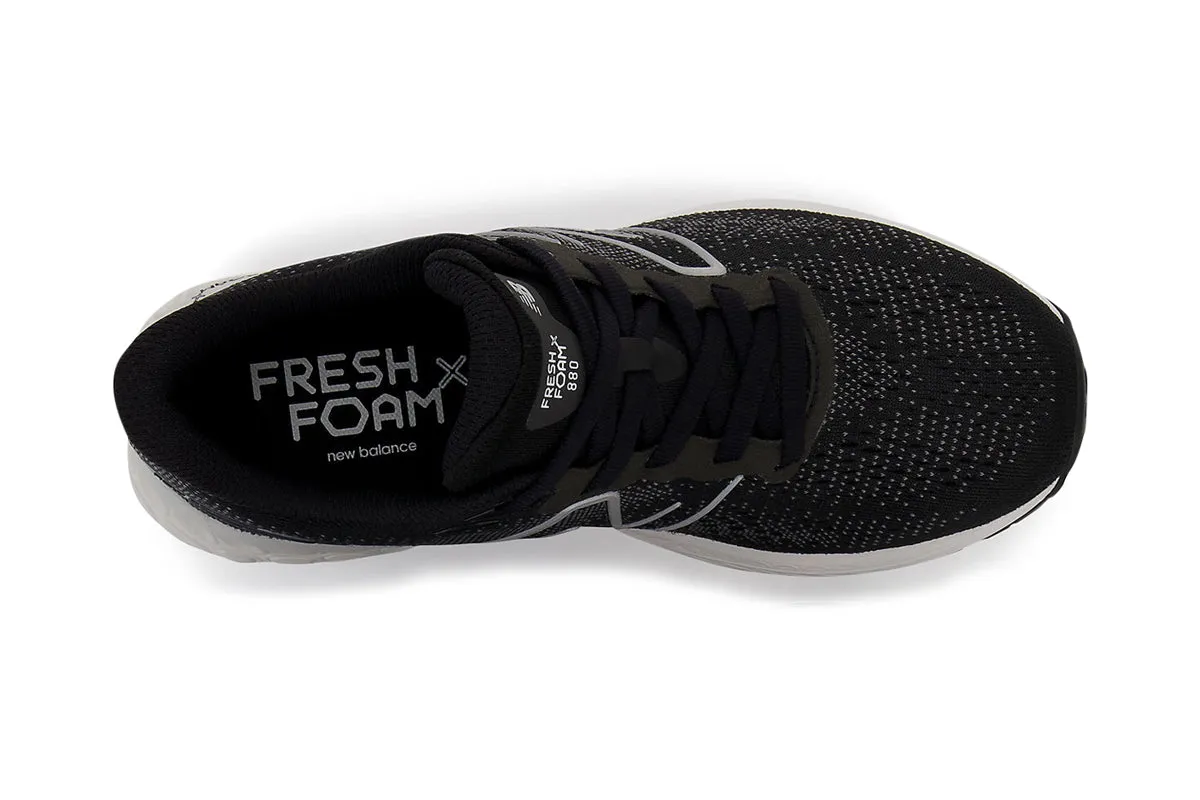 New Balance 880v12 Wide Black/White Youth