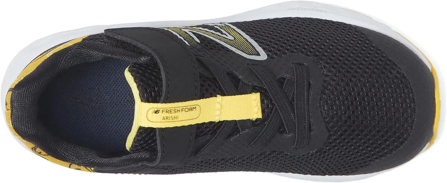 New Balance Boys' Fresh Foam Arishi V4 Hook & Loop Running Shoe