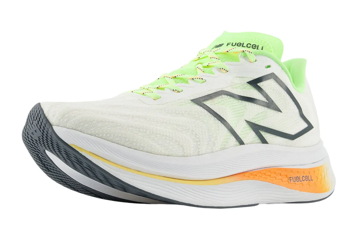 New Balance FuelCell SuperComp Trainer v2 B White Womens