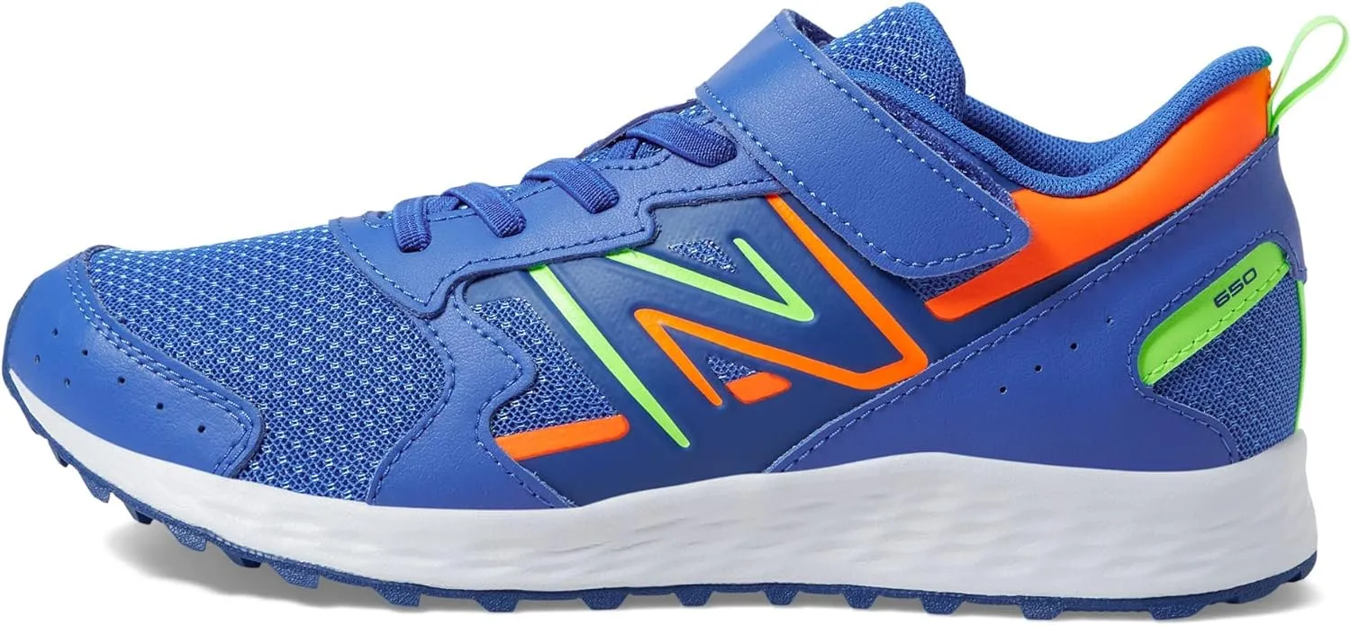New Balance Kids' Fresh Foam 650 V1 Hook and Loop Running Shoe