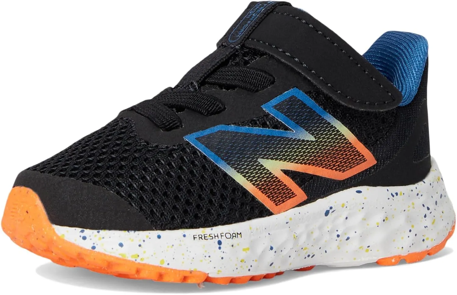 New Balance Unisex-Baby Fresh Foam Arishi V4 Bungee Lace with Top Strap Running Shoe