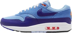 Nike Air Max 1 Essential Men's Shoes (FZ5808-400, Psychic Blue/Hyper Pink/University Blue)