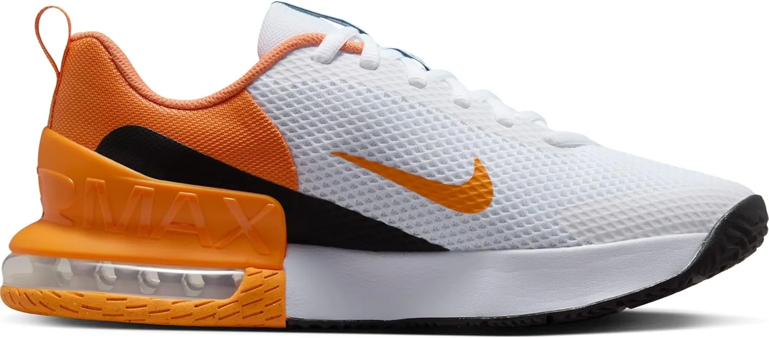 Nike Air Max Alpha Trainer 6 Men's Workout Shoes (FQ1833-101, White/Hot Curry/Black/Light Curry)