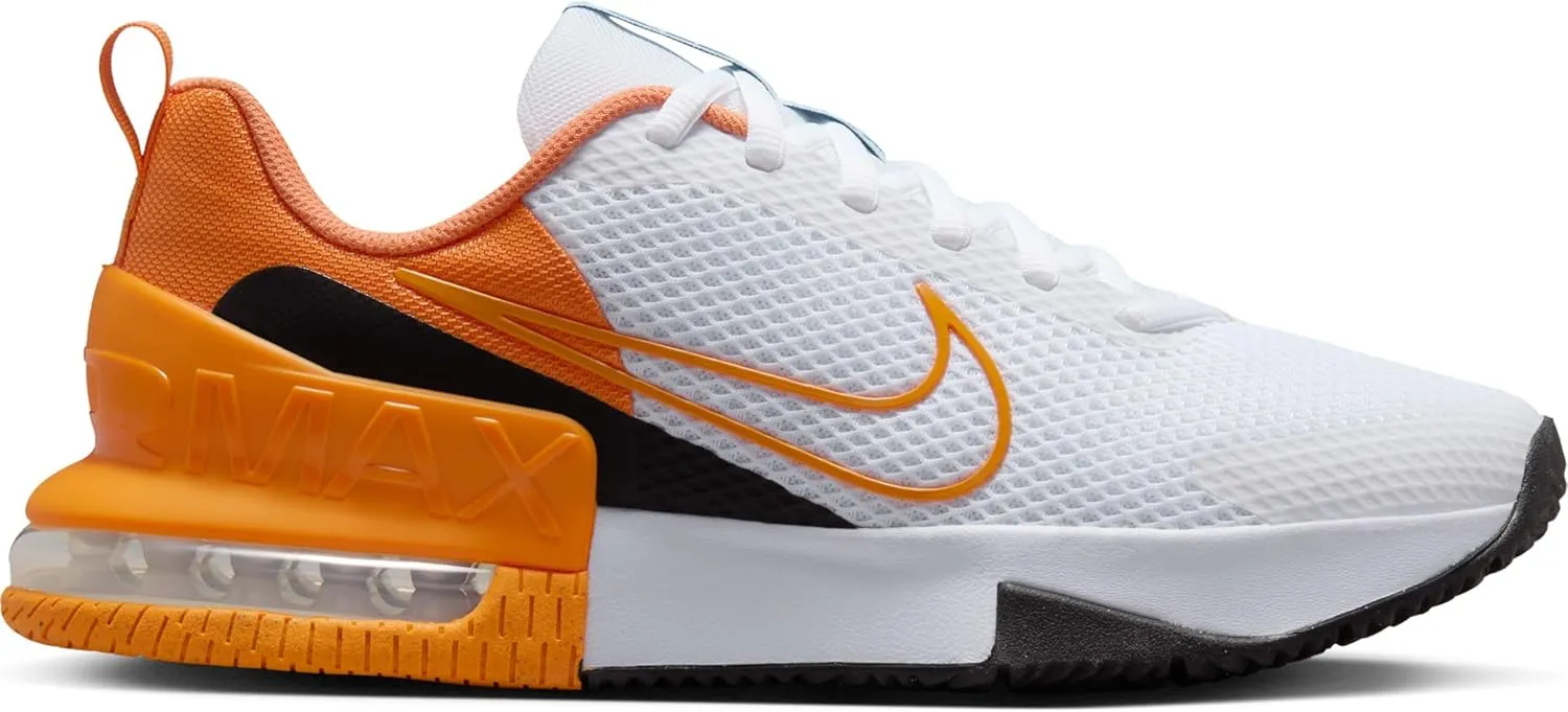 Nike Air Max Alpha Trainer 6 Men's Workout Shoes (FQ1833-101, White/Hot Curry/Black/Light Curry)