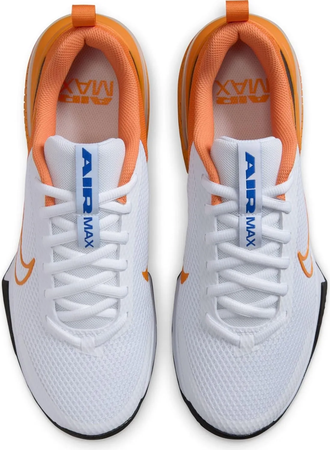 Nike Air Max Alpha Trainer 6 Men's Workout Shoes (FQ1833-101, White/Hot Curry/Black/Light Curry)