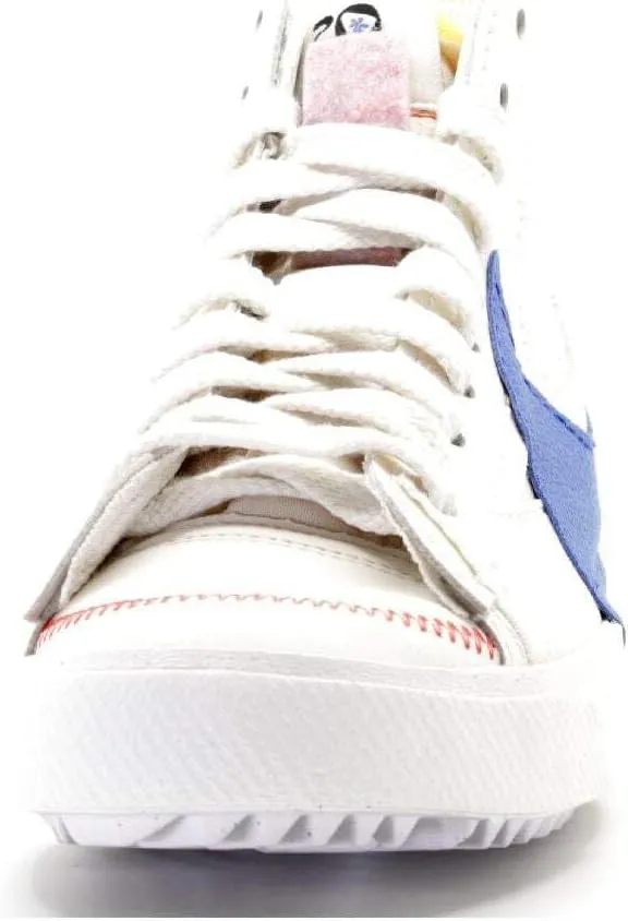 Nike Blazer Mid '77 Jumbo Men's Shoes White/Habanero Red/Vivid Sulfur/Multi-Color (Men'