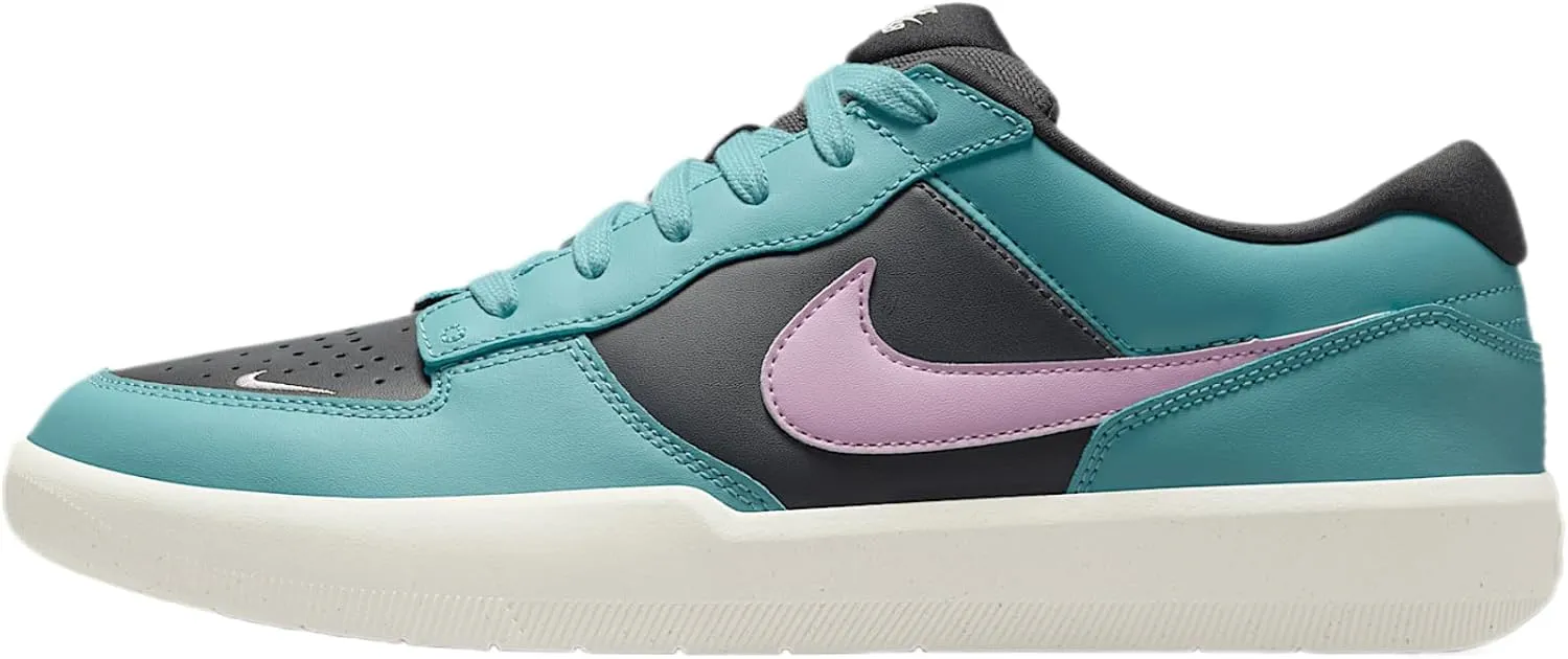 Nike SB Force 58 Premium Skate Shoes (DV5476-400, Denim Turquoise/Dark Smoke Grey)