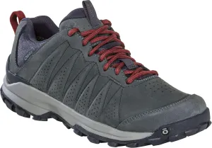Oboz Sypes Low Leather Waterproof Women's Shoe Slate - 11 Medium