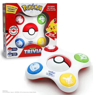 Pokemon Trainer Trivia, 1,000 questions, try to beat your top score in Single Player Mode or challenge your friends in Multiplayer Mode, suitable for children of ‎7 years and up