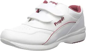 Propet Tour Walker Women's Walking Shoes Wht/Berry - 11 Narrow