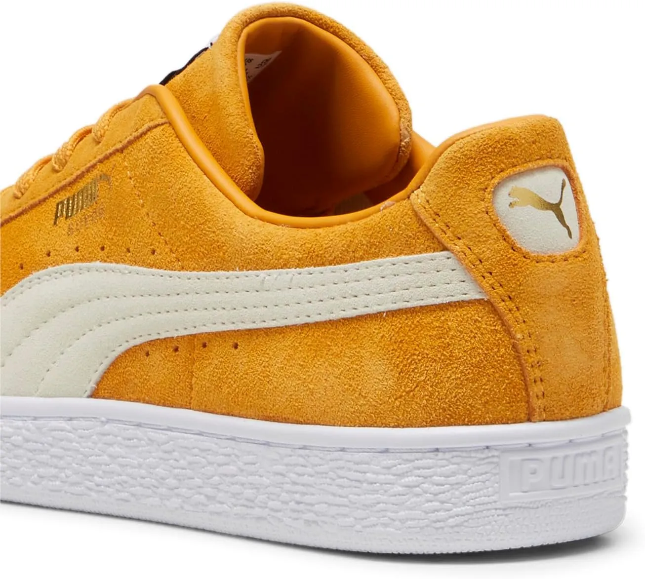 PUMA Mens Suede Classic Xxi Lace Up Sneakers Shoes Casual - Yellow