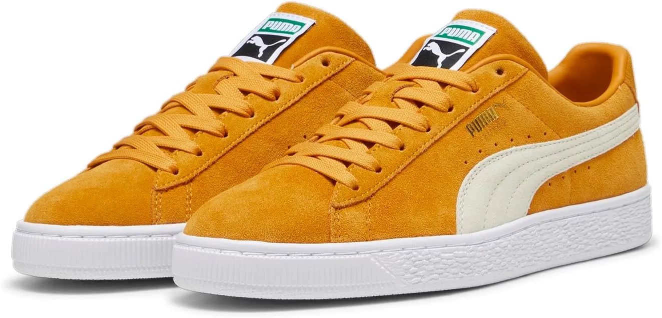 PUMA Mens Suede Classic Xxi Lace Up Sneakers Shoes Casual - Yellow