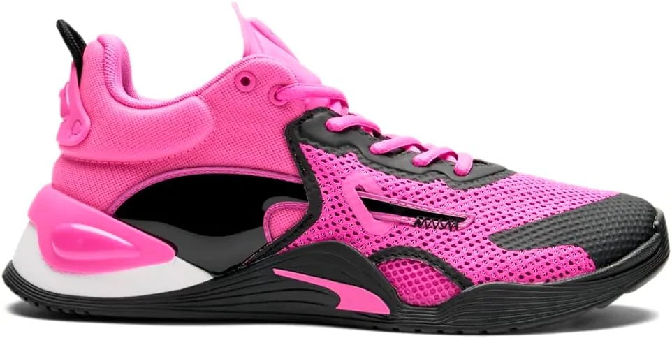 PUMA Women's Fuse X Barbells for Boobs WN's Cross Trainer, Luminous Pink Black, 7
