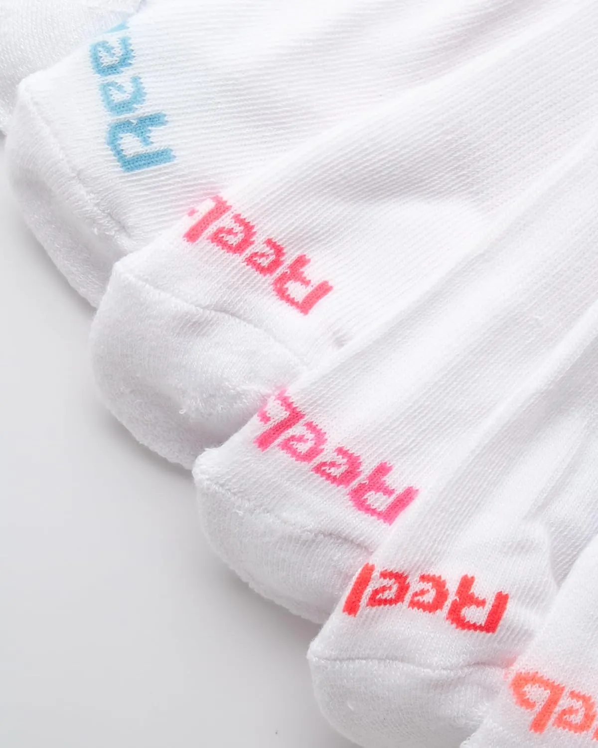 Reebok Girls' Quarter Socks - 6 Pack Moisture-Wicking Low Cut Athletic Ankle Socks for Girls (Sizes: S-L)