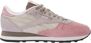 Reebok Unisex Classic Leather Trainers, Sand Hazy Grey Dusty Rose, 9