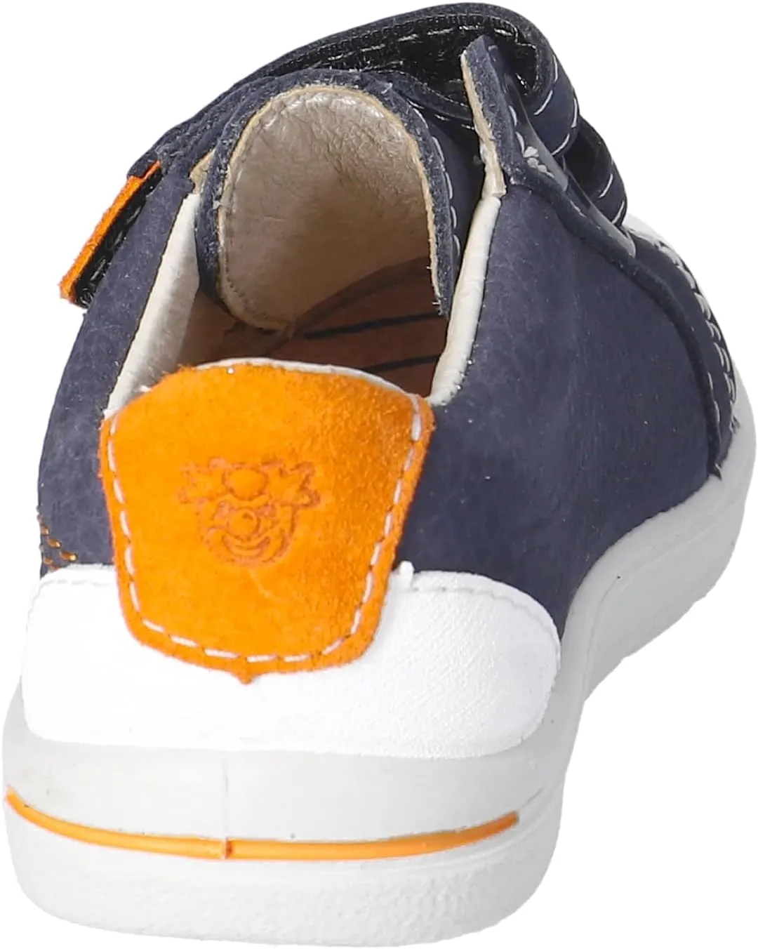 RICOSTA Pepino Nippy Kids Shoe, Leather Upper, Double Riptape, Toe Cap, Medium Width