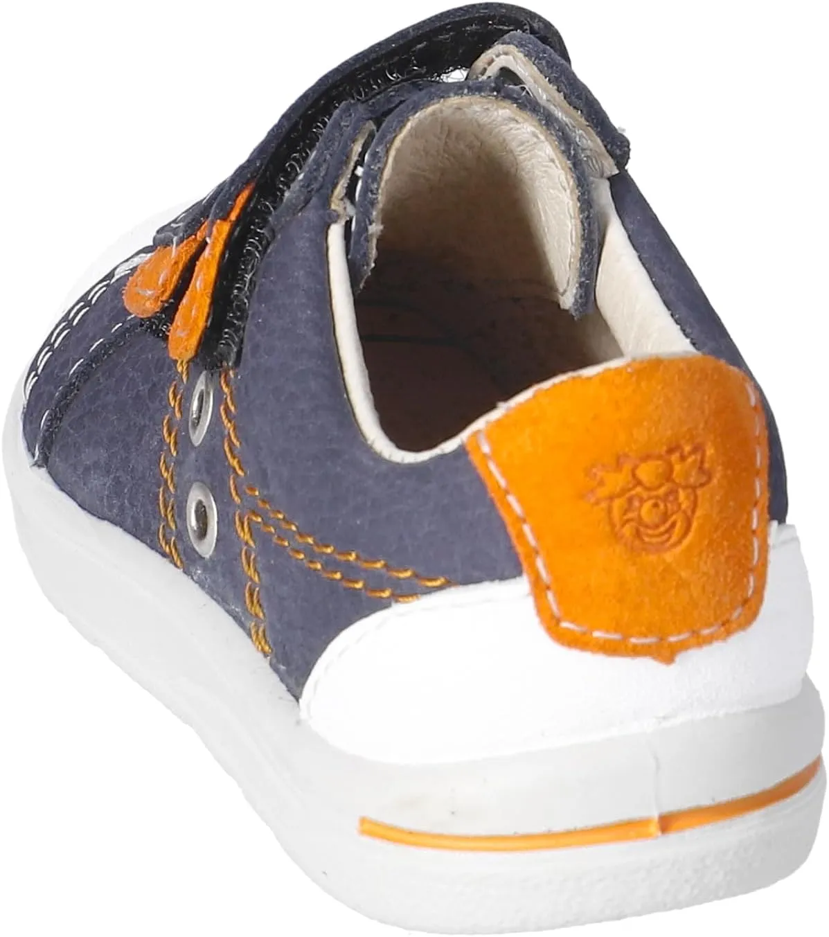 RICOSTA Pepino Nippy Kids Shoe, Leather Upper, Double Riptape, Toe Cap, Medium Width