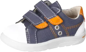 RICOSTA Pepino Nippy Kids Shoe, Leather Upper, Double Riptape, Toe Cap, Medium Width