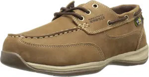 Rockport Work Men's Sailing Club RK6734 Work & Safety, Brown, 7 W US