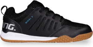 Salming Rival 2 (Black) (Junior) Indoor Squash Shoes (1233100-0101) 5.0