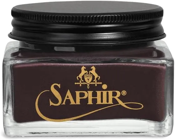 Saphir Medaille d’Or Cordovan Cream-Natural Wax Polish for Leather Shoes & Boots