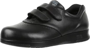 SAS Me Too Adjustable Comfort Shoe Black 6.5 W - Wide (C)