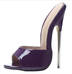 Sexy Pink High Heels 18CM Stiletto Unisex Men Women's Slip-On Sandals Fetish Stripper Nightclub Shoes Wedding Party Dress Shoes Plus Size
