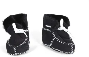 Shawnee Natural Sheepskin Shearling Leather Indoor Baby Shoes Booties Winter Boots Shearling
