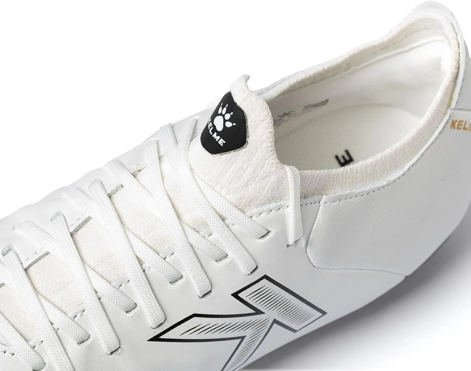 Soccer Cleats Leather Men's FG/MG Football Shoes,Pro Calfskin Leather Soccer Shoes,Outdoor Football Cleats Unisex Adult Sizes,Snug Fit