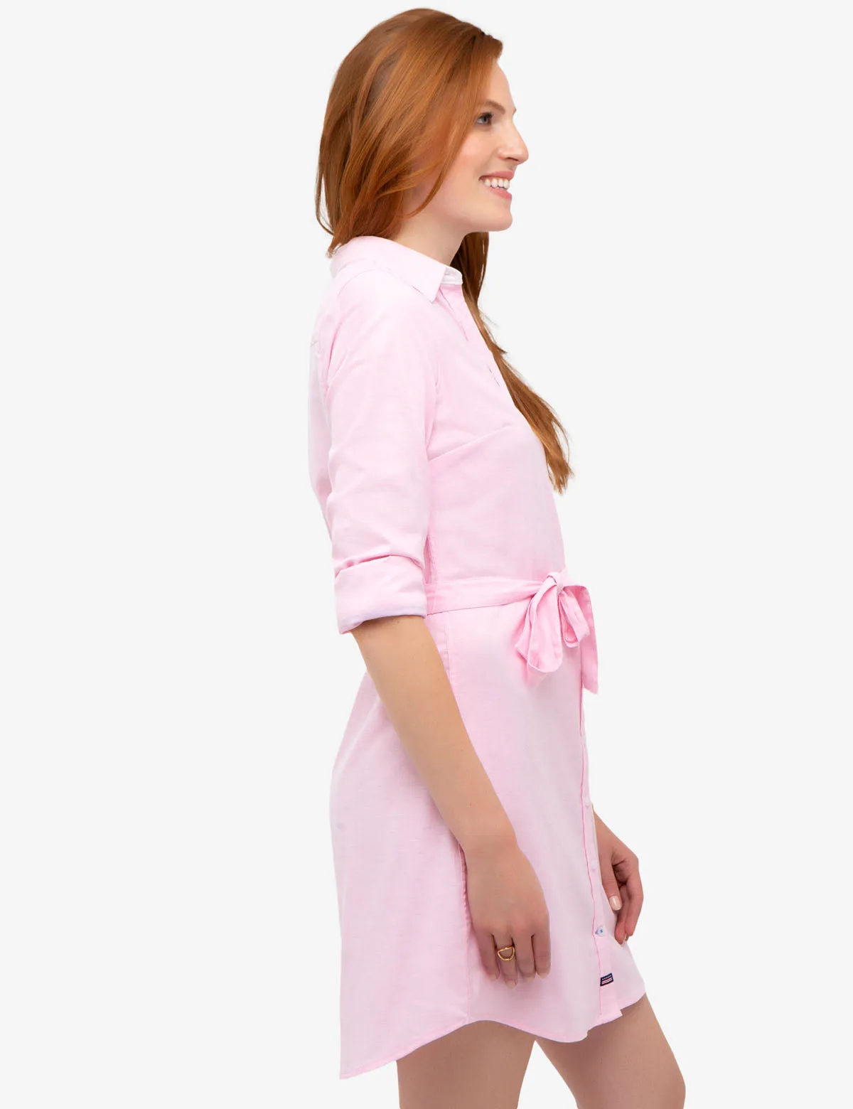 SOLID OXFORD DRESS
