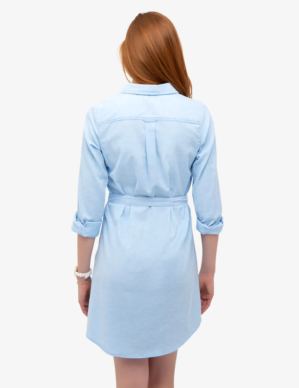 SOLID OXFORD DRESS