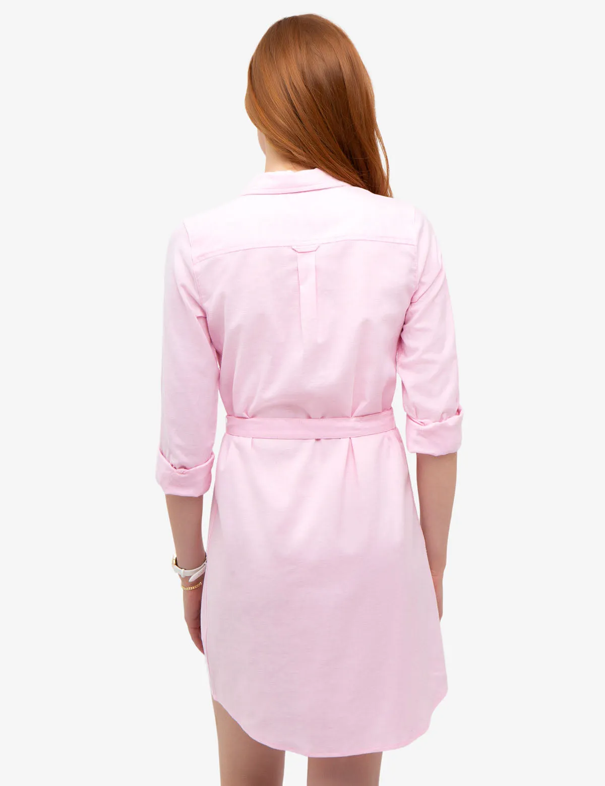 SOLID OXFORD DRESS