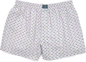 Southern Marsh Hanover Boxer - Lime & Sandals