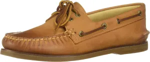 Sperry Men's Gold A/O 2-Eye Boat Shoe, Medium Beige, 13 Wide