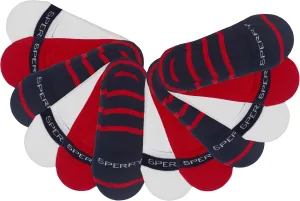 Sperry Women's Authentic Original Boat Shoe Liner Socks-3 Pair Pack-No Show Combed Cotton Comfort