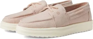 Sperry Womens Cruise Plushstep Boat Flats Casual - Pink