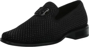 STACY ADAMS Boy's Swagger Studded Ornament Slip on Loafer