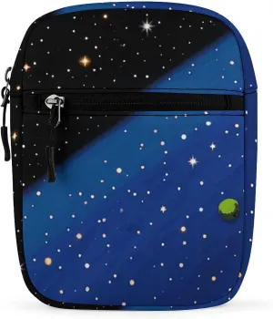 Star Universe Astronomy Oxford Cloth Ammo Crossbody Shoulder Bag Medic Bag Classic Small Messenger Crossbody Bag Unisex Classic Canvas Shoulder Bag for Women, Bookbag for Work